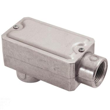 Imagem de Condulete Fixo 3/4" Tipo "lb" - Com Tampa / Rosca Bsp / Sem Pintura Tramontina