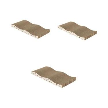 Imagem de Arranhador Para Gatos Grande De Papelão Ondulado Dupla Face, Moderno, 