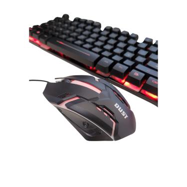 Imagem de Kit Gamer 2 em 1 Teclado e Mouse Rgb X51- Dust