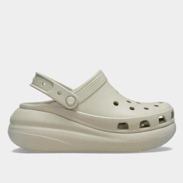 Imagem de Sandália Crocs Plataforma Crush Clog Unissex, Verde, 37