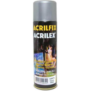 Imagem de Verniz Spray Fixador Acrilex Acrilfix Fosco 300 ml