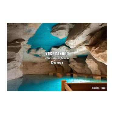 Imagem de Quebra-Cabeça Surpresa De Viagem Para As Dunas 150 Peças Mdf - Coleção