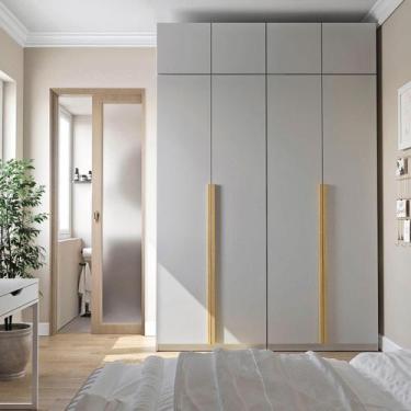 Imagem de Guarda-Roupa Modulado 4 Peças 8 Portas Jade CabeCasa MadeiraMadeira Ci
