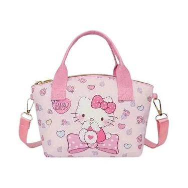 Imagem de Adorável Bolsa Tote Sanrio Cinnamoroll Hello Kitty Kuromi Mymelody Est
