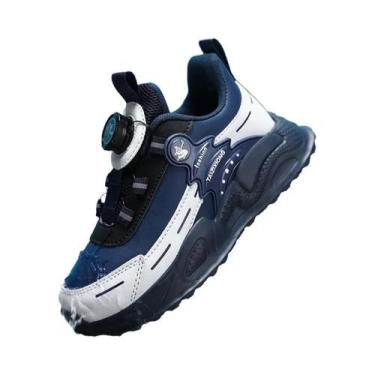 Imagem de Tênis Infantil Leve, Antiderrapante, De Couro, Para Meninos E Meninas,