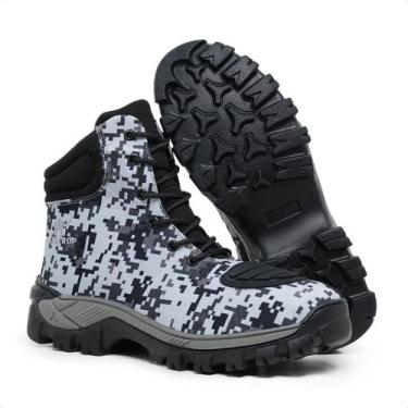 Imagem de Bota Coturno Adventure Masculino Cano Médio Reforçada Cna Trop com Pro