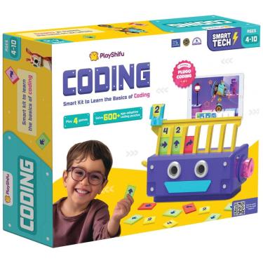 Imagem de Kit Inicial de Codificação Baseado Funciona em IOS para Crianças de 4 a 10 Anos, PlaySh...