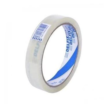 Imagem de Fita Adesiva 18mmx50m Delfix Cristal Pacote com 07 Unidades