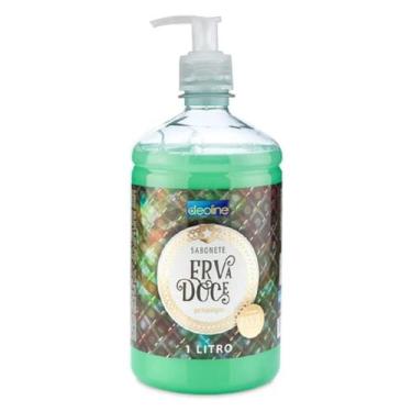 Imagem de Sabonete premisse 1 litro com valvula para mãos e corpo, Erva doce