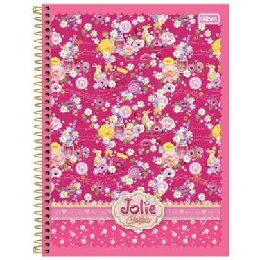 Imagem de Caderno Jolie Classic 200 Folhas 10x1 Capas Sortidas - Tilibra