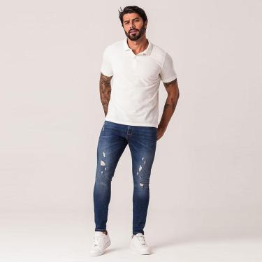Imagem de Calça Jeans Super Skinny Masculina Zune-Masculino