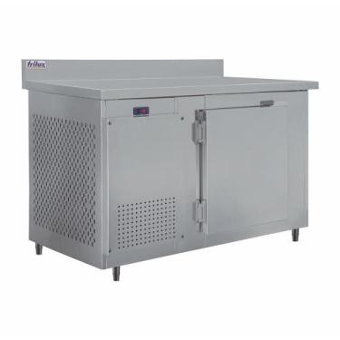 Imagem de Balcão de Encosto Refrigerado 1,50m RF034 Frilux Assoalho em Inox, Úni