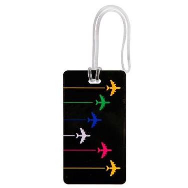 Imagem de Identificador de Bagagem Colorido - Aviões - Sestini, Colorido