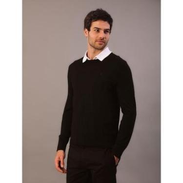 Imagem de Suéter Calvin Klein Manga Longa Extrafino Merino Blend-Masculino