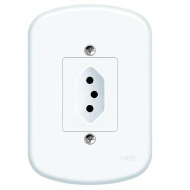 Imagem de Conjunto Tomada 2p+t 20a 250 Volts Blanc -1350 - Fame Conj.1tomada Pad