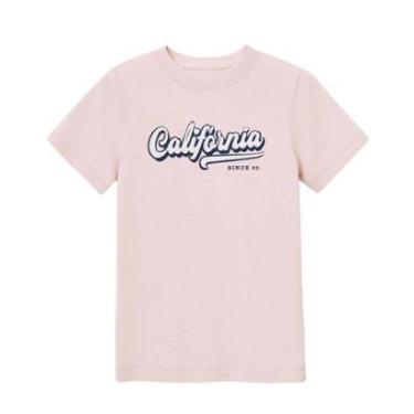 Imagem de Blusa Hering Infantil Menina Manga Curta Com Estampa-Feminino