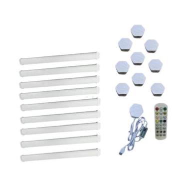 Imagem de Barra De Luz LED RGB Com Sincronização De Música Bluetooth, Luminária 
