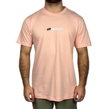Imagem de Camiseta Rip Curl Surf Company Rosa, M, Beige