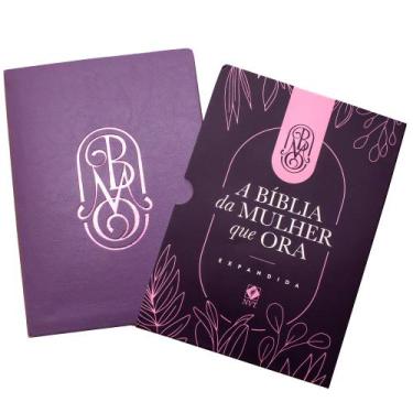 Imagem de Livro - A Bíblia da Mulher que Ora - Expandida (Roxa)