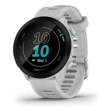 Imagem de Relógio.Smartwatch.Garmin.Forerunner 55 Amoled Branco - G A R M I N