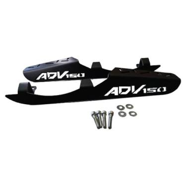 Imagem de Baú Moto Universal Awa 34 L com Suporte Adv 150, Amarelo