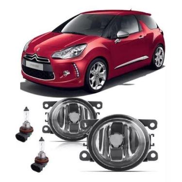 Imagem de Par Farol De Milha Universal Citroen DS3 2012 2013 2014 2015 + Lâmpada