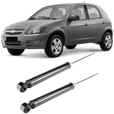 Imagem de Amortecedor Chevrolet Celta Traseiro 2001 Até 2016 O Par - Triauto