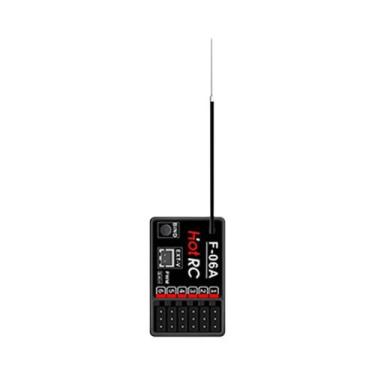Imagem de Transmissor De Controle Remoto RC 4-9V 2.4GHz CT-6A 6CH Com Receptor P