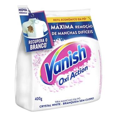 Imagem de Tira Manchas Vanish Crystal White Oxi Action Br Refil 400g