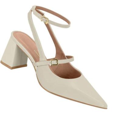 Imagem de Sapato Scarpin Vizzano 1475.102 Feminino, Off white, 37