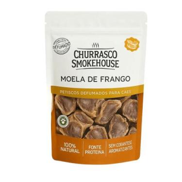 Imagem de Petisco Snacks Churrasco Smokehouse Moela de Frango para Cães 80g