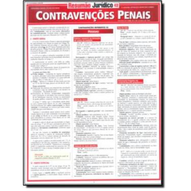 Imagem de Livro - Resumao - Contravencoes Penais, 1, 21 x 28