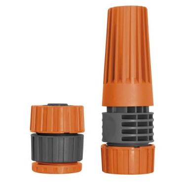 Imagem de Kit 4 Conjunto Para Irrigação Tramontina Para Mangueira 1/2