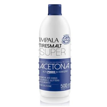 Imagem de REMOVEDOR DE ESMALTE COM ACETONA TIRESMALT SUPER 500ml - IMPALA