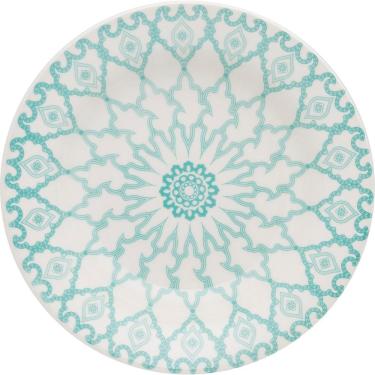 Imagem de Kit 2 Pratos Fundos Donna Mandala Oxford Cerâmica 22cm