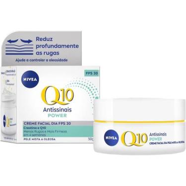 Imagem de Creme Facial Dia Antissinais Nivea Q10 Plus FPS30 50g