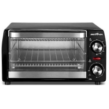 Imagem de Forno Eletrico Britania 10l Ultra 1000w Compact Black 127V - Britânia,