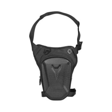 Imagem de Bolsa Lateral Para Moto Com Estojo Rígido EVA, Pochete Casual Para Cel