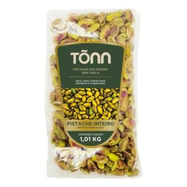 Imagem de Pistache Sem Casca Inteiro Cru Tonn 1,01kg Para Confeitaria, Pistache