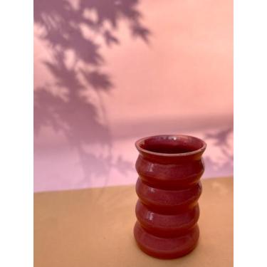 Imagem de vaso-gomos-p-esmaltado-liso-rosa - Studio Lily