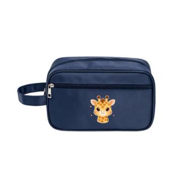 Imagem de Necessaire Bolsa de higiene Infantil Safari Menino Menina - - Mormino,