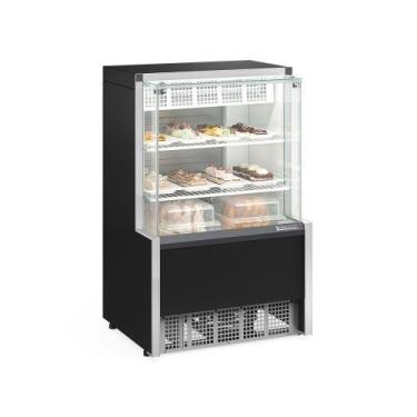 Imagem de Vitrine Refrigerada Confeitaria Aurora Gelopar GPEA075RPR 75L sem Port