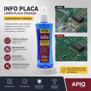 Imagem de Spray Solução Para Limpeza De Placa Oxidada Apiq Info Plac 300ml - Api