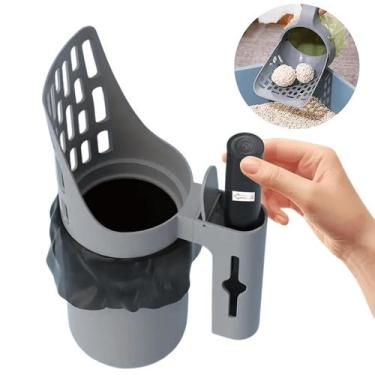 Imagem de Pá Para Areia De Gato Higiênica Integrada Bolsa De Lixo - Imaginei Com