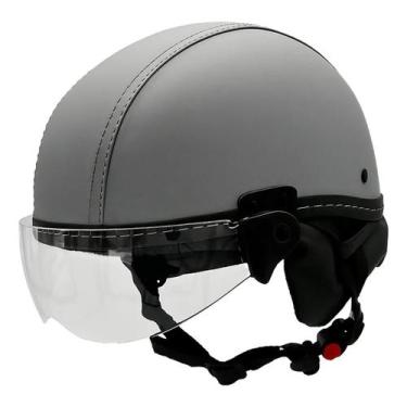 Imagem de Capacete Coquinho Kraft Bike Elétrica Scooter Skate Patinete Cinza, Ci