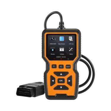 Imagem de Scanner De Diagnóstico Automotivo Orange V519 OBD2 Com Tela Colorida P