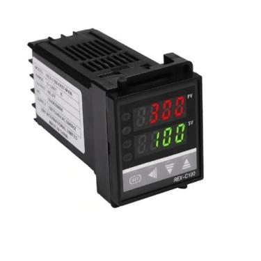Imagem de Controlador De Temperatura Pid rex-c 100 rele saida 240 vac - GENERICA