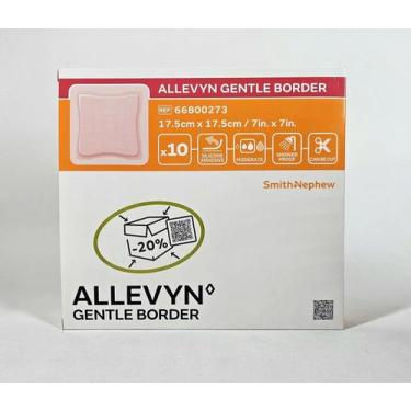 Imagem de Curativo Hidrocelular Allevyn Gentle Border Smith Nephew  Unidade - Sm
