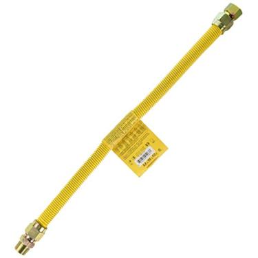 Imagem de LASCO 10-1288 3,1 cm de diâmetro externo por 61 cm com adaptadores de tubo fêmea de 1,9 cm sem tanque conector de gás para aquecedor de água