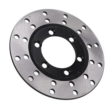 Imagem de Disco de pinça de freio de 130 mm, rotor de disco de freio dianteiro, rotor de liga de metal resistente ao desgaste para quadriciclo quadriciclo